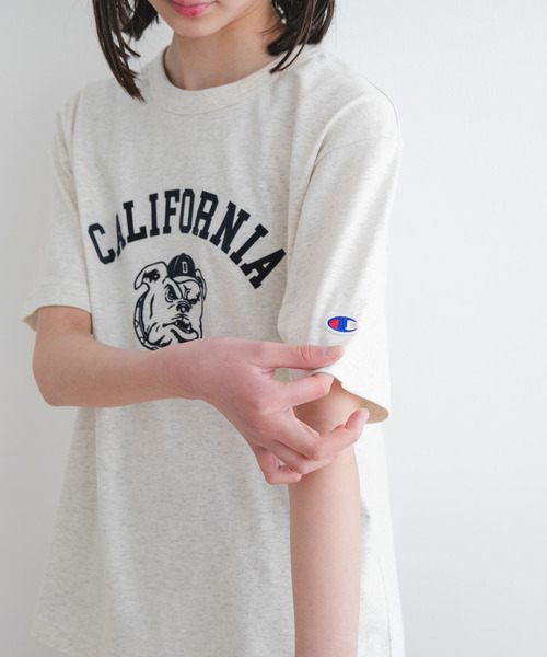 tシャツ 「WEB/一部店舗限定」「別注」Champion×DOORS　BULLDOG Tシャツ(KIDS) キッズ 子供服 男の子 女の子 | Champion | 09