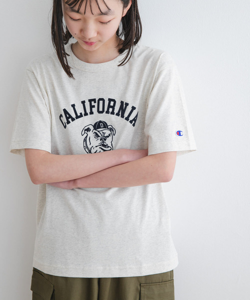 tシャツ 「WEB/一部店舗限定」「別注」Champion×DOORS　BULLDOG Tシャツ(KIDS) キッズ 子供服 男の子 女の子 | Champion | 11