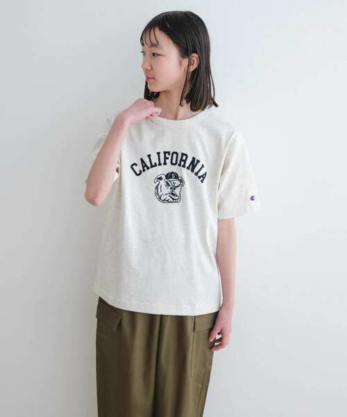tシャツ 「WEB/一部店舗限定」「別注」Champion×DOORS　BULLDOG Tシャツ(KIDS) キッズ 子供服 男の子 女の子 | Champion | 13