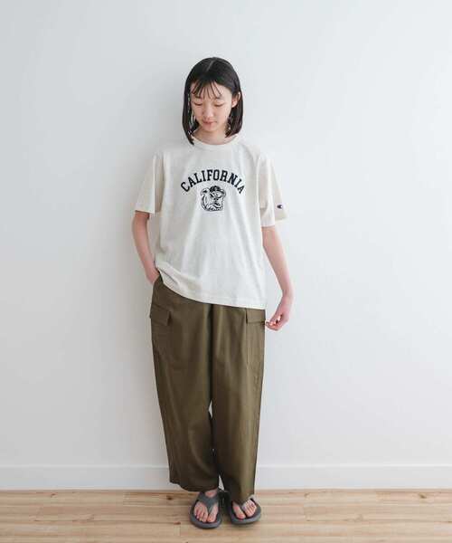 tシャツ 「WEB/一部店舗限定」「別注」Champion×DOORS　BULLDOG Tシャツ(KIDS) キッズ 子供服 男の子 女の子 | Champion | 15