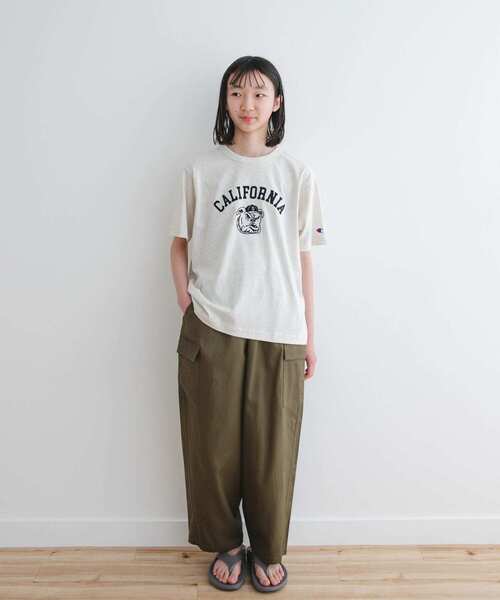 tシャツ 「WEB/一部店舗限定」「別注」Champion×DOORS　BULLDOG Tシャツ(KIDS) キッズ 子供服 男の子 女の子 | Champion | 16