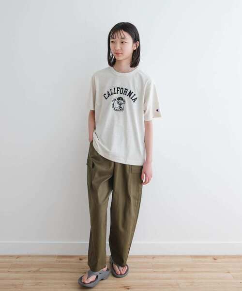 tシャツ 「WEB/一部店舗限定」「別注」Champion×DOORS　BULLDOG Tシャツ(KIDS) キッズ 子供服 男の子 女の子 | Champion | 17