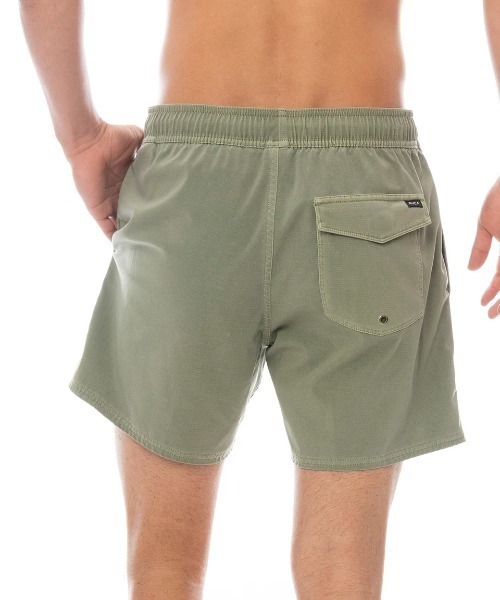RVCA 水着 メンズ VA PIGMENT ELASTIC SHORT 16 ショートパンツ