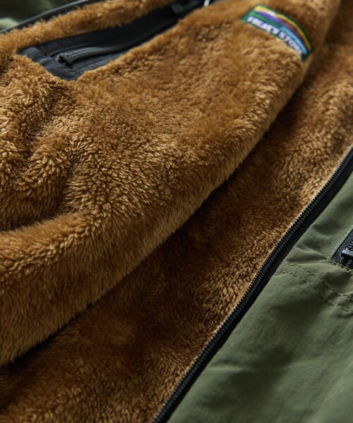 「FREAK'S STORE」 ジップアップブルゾン SMALL グリーン メンズ_画像9