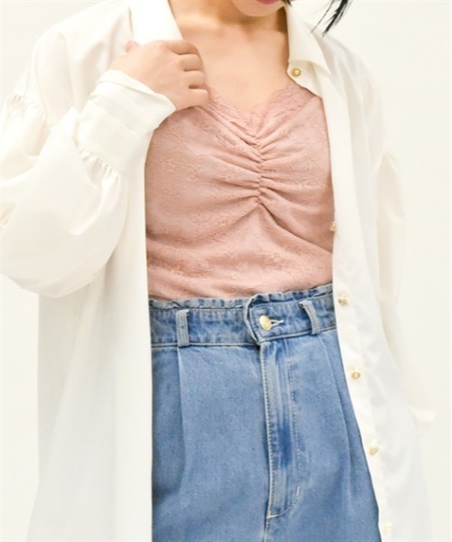 新品未使用タグ付 KARRY American sleeve tank ベージュ American sleeve tank - KARRY OFFICIAL ONLINE STORE