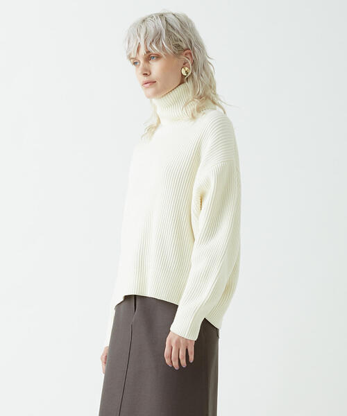 「DES PRES」 タートルネックニット FREE グリーン レディース_画像8