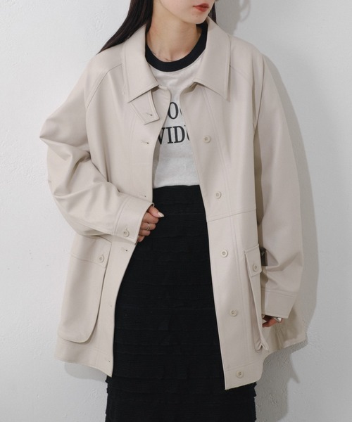 Kastane（カスタネ） ジャケット FREE アイボリー レディース