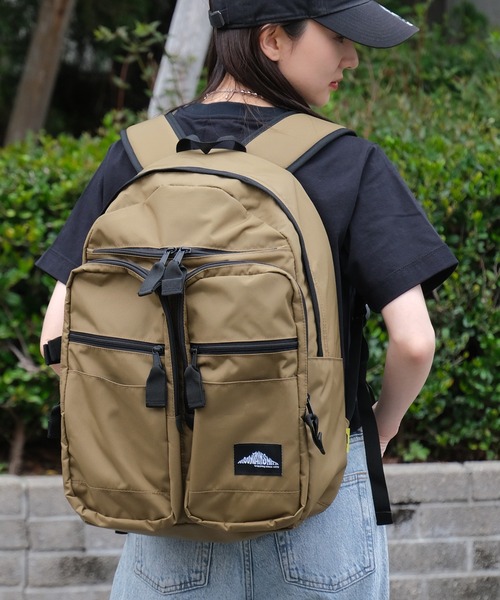 て*て様 マウンテンスミス　DAY 14L グリーン 大容量　ボディバッグ 3w MOUNTAIN SMITH（マウンテンスミス） デイバック リュック ST:MOUNTAIN