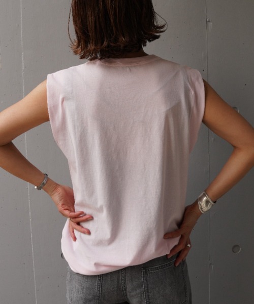 「IENA」 「ATON」半袖Tシャツ FREE ウッド レディース ATON/エイトン 別注 FRESCA SINGLE JERSEY Tシャツ（Tシャツ