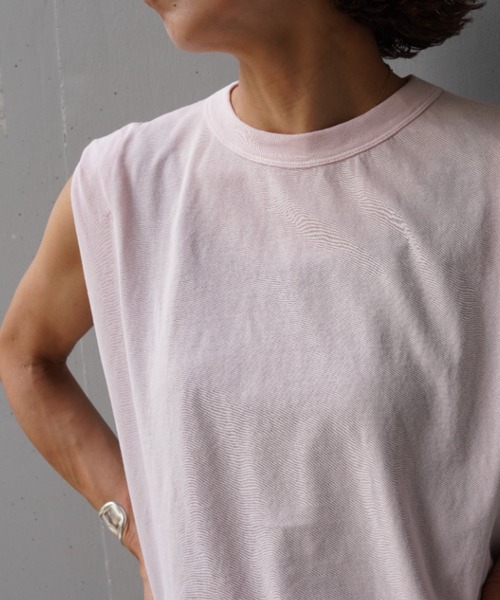 tシャツ ATON/エイトン 別注 FRESCA SINGLE JERSEY Tシャツ レディース ATON/エイトン 別注 FRESCA SINGLE JERSEY Tシャツ（Tシャツ