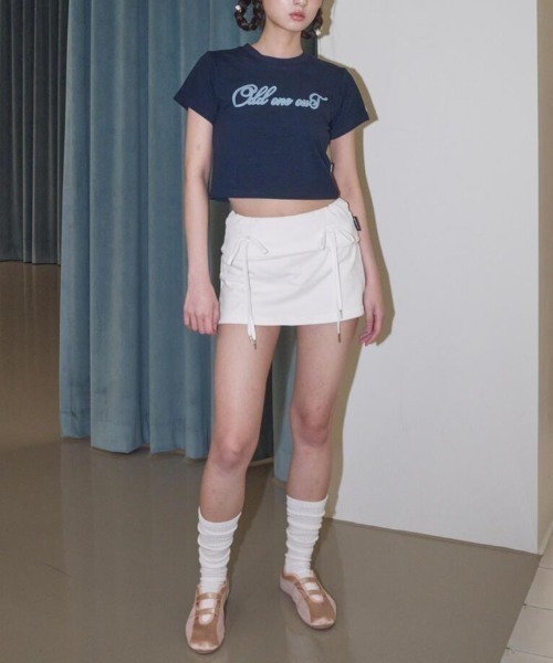 ODD ONE OUT tシャツ 「ODDONEOUT」TWO TONE LOGO T-SHIRTS