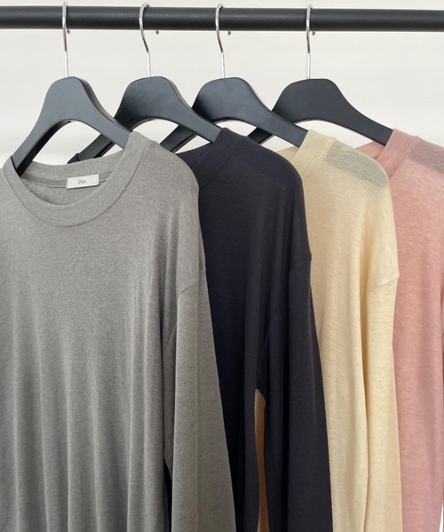 「Didot.showroom」 長袖シャツ FREE ベージュ レディース Didot.showroom 「Didot.showroom」 長袖カットソー FREE サンド