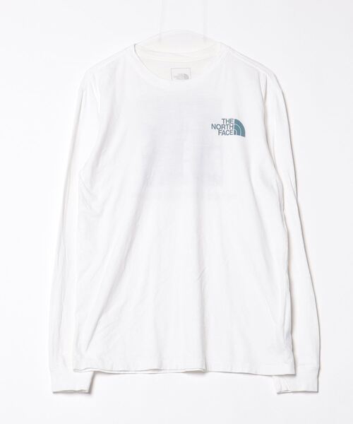 新品　THE NORTH FACE 長袖カットソー ブルー THE NORTH FACE 「THE FACE」 長袖Tシャツ M ブルー メンズ
