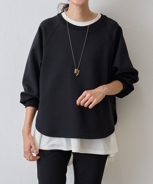 ビアズリー ブラック トップス ビアズリー BEARDSLEY Tブラウス （black） - ファッション通販