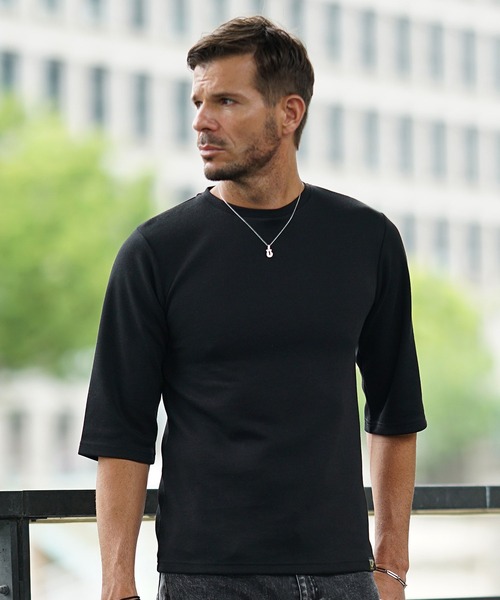 SOMEDIFF（サムディフ） tシャツ 「SOMEDIFF」7分袖プレミアム