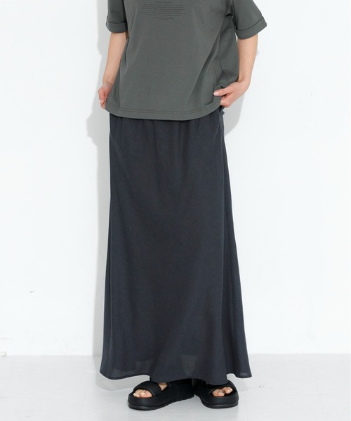 リネンマーメイドスカート リネンライクマーメイドスカート – frunco