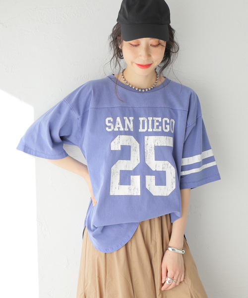 「JOURNAL STANDARD」 半袖Tシャツ FREE ブルー レディース