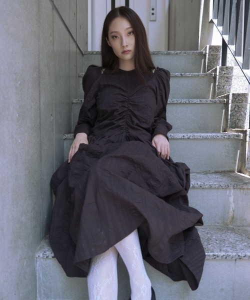 HONEY MI HONEY（ハニーミーハニー） ワンピース shoulder cut off