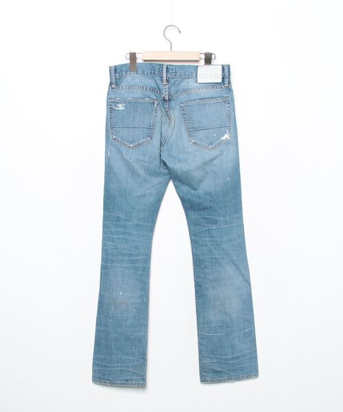 ロンハーマン ダメージ加工 ライトブルーパンツ Ron Herman（ロンハーマン） ダメージ加工デニムパンツ - ブルー