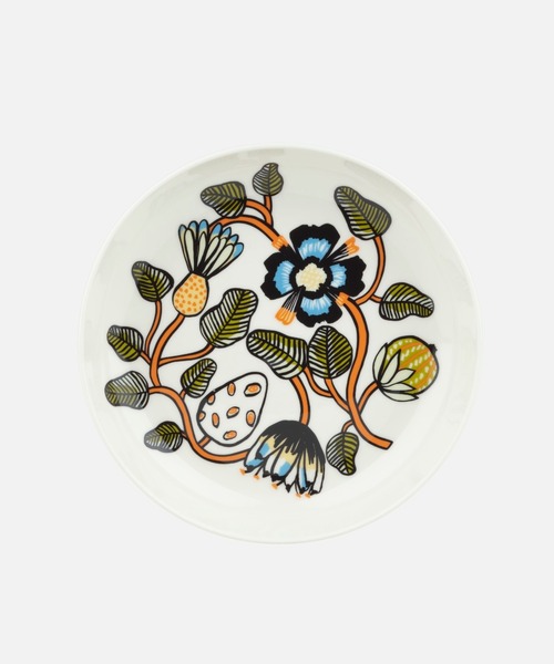 マリメッコ marimekko 浅型 両手鍋 希少品 出品5/28まで】 マリメッコ marimekko 花柄 ホーロー鍋 両手鍋