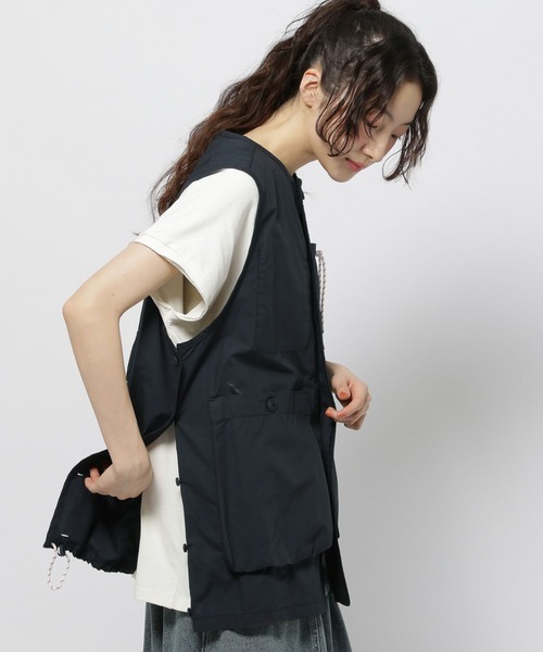 BOYSシルエットポケベスト ニコアンド 新品未使用タグ付き美品　試着のみ　ジレ BOYSシルエットポケベスト ニコアンド 新品未使用タグ付き美品