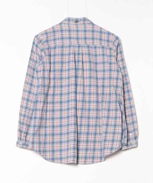 「BED&BREAKFAST」 長袖シャツ SMALL ブルー レディース_画像2