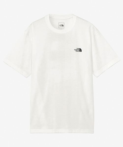 「THE NORTH FACE」 半袖Tシャツ M ホワイト メンズ