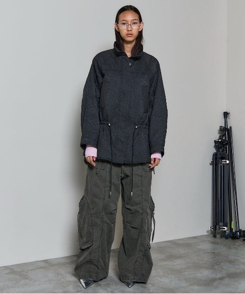 maison special ジャガードブルゾン MAISON SPECIAL（メゾンスペシャル） ブルゾン アウター Jacquard