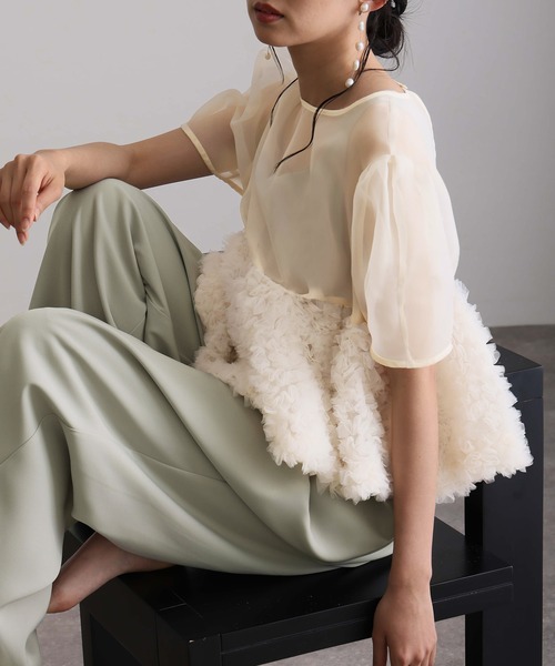 atlo パンツドレス セットアップパーティードレス結婚式二次会