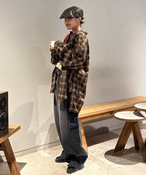 ★２０２０年今季☆大人気☆CP SHADES ルーズシャツ Azuma - CYBORG'S OPEN COLLAR SHIRT / シャツ | HAZE