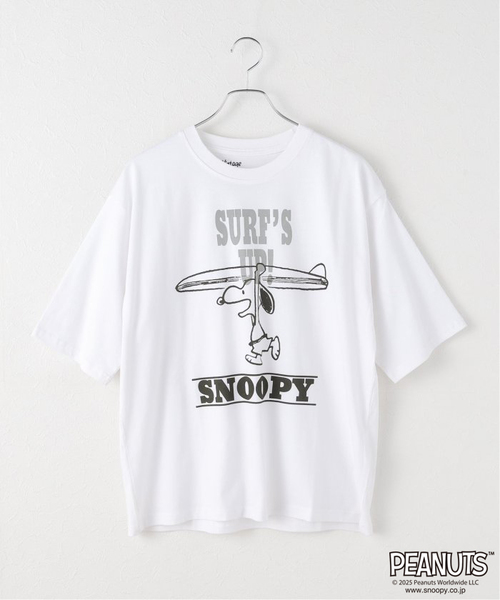 tシャツ JOHNBULL/ジョンブル PEANUTS SURFS UP T レディース