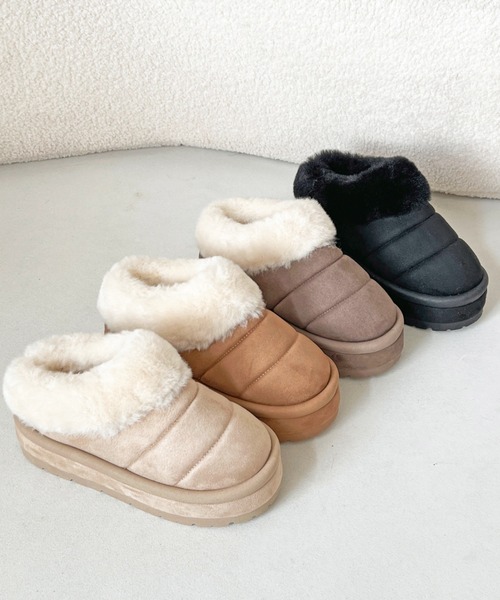 Shoes in Closet（シュークロ） スリッポン 厚底 ボリューム ライン