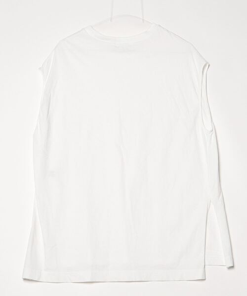 「BEAUTY&YOUTH UNITED ARROWS」 ノースリーブトップス - ホワイト レディース_画像2
