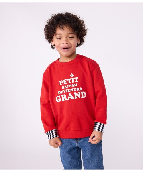 【美品】PETIT BATEAU トレーナー 大人用と子供用セット PETIT BATEAU（プチバトー） トレーナー スウェットプルオーバー