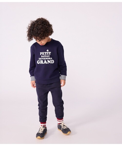 PETIT BATEAU（プチバトー） トレーナー スウェットプルオーバー