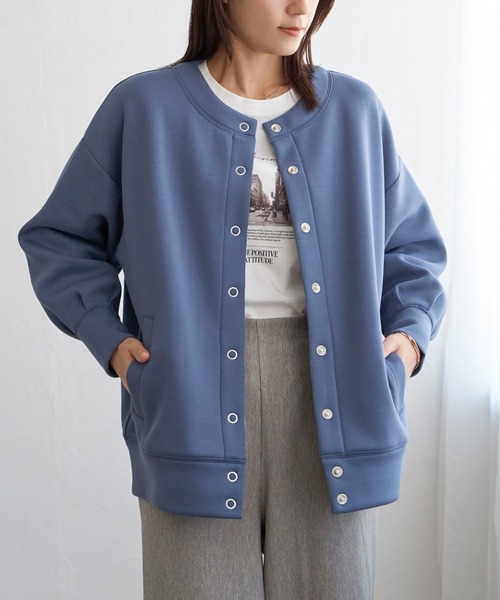 ikka（イッカ） カーディガン 「洗濯機で洗える」GOKU楽ダンボール