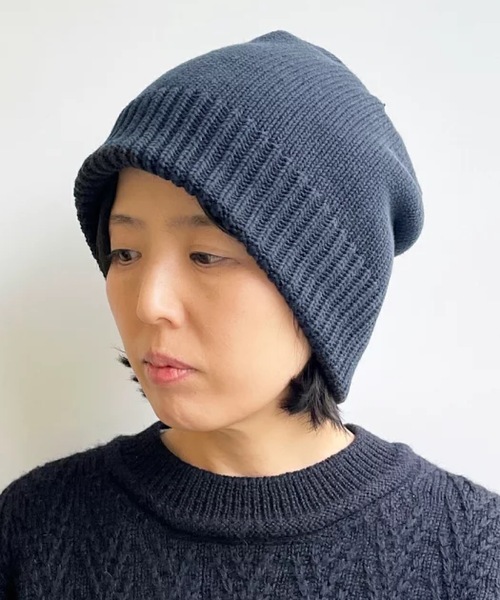 ニット帽 ニットキャップ 「Basiquenti」2Way C/A Watch BCQ-S52077