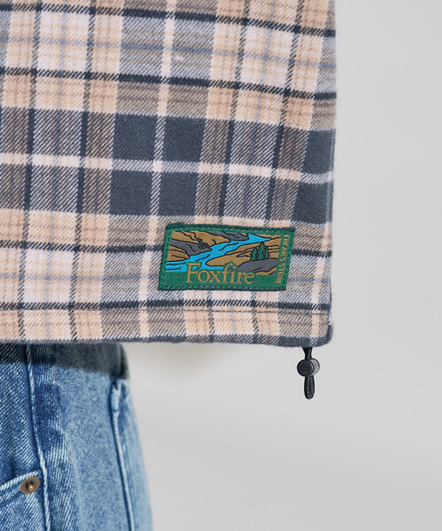 ブラウス シャツ Foxfire × FREAK'S STORE/フォックスファイヤー 別注 フード付き ネルシャツ レディース | FREAK'S STORE | 06