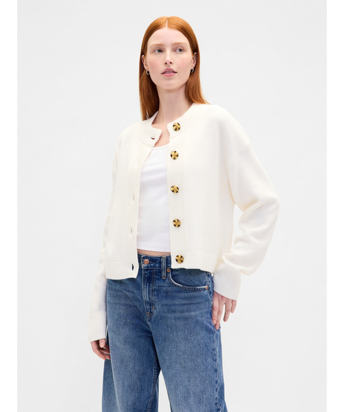 GAPカーディガン GAP（ギャップ） カーディガン Cashsoft カシミヤタッチ オーバー