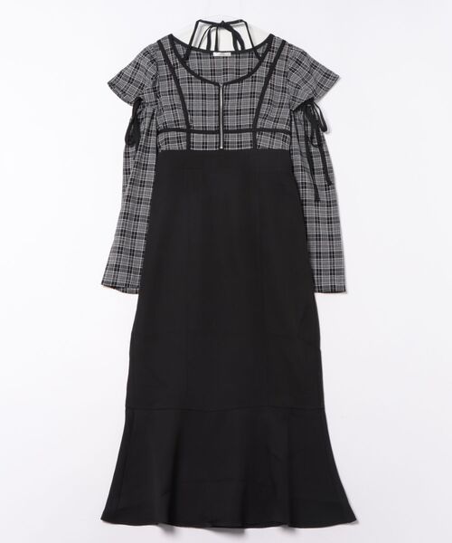 apres jour（アプレジュール） ワンピース 長袖フレアマーメイド