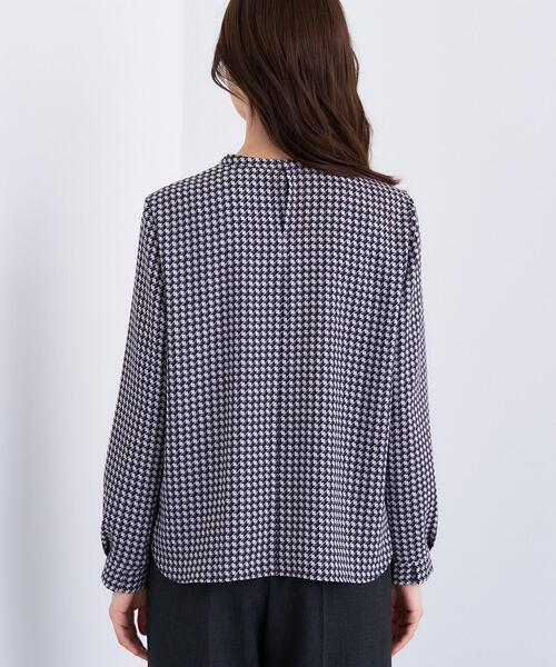 INDIVI（インディヴィ） ブラウス シャツ 「通勤／オフィス」タック