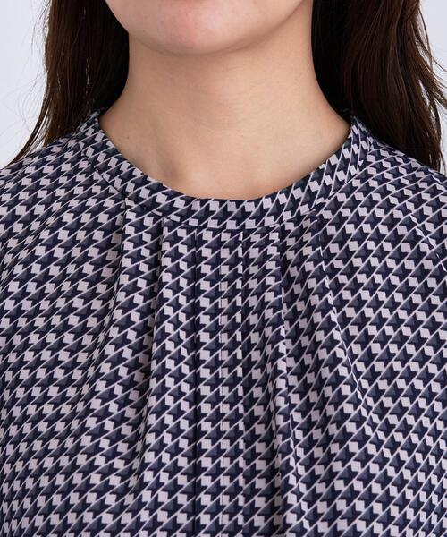 INDIVI（インディヴィ） ブラウス シャツ 「通勤／オフィス」タック