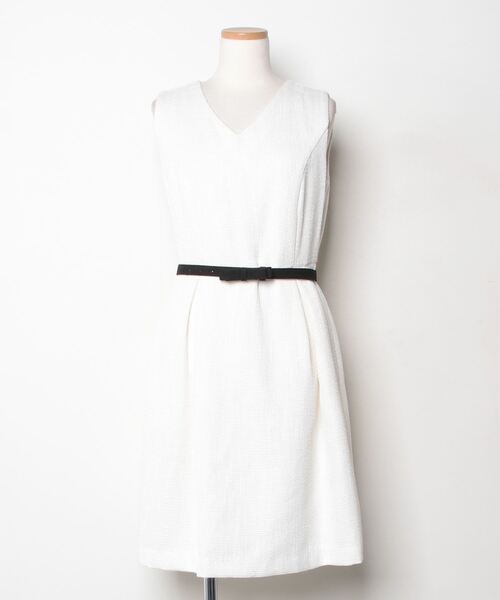 「DRESS LAB」 セットアップ L ホワイト レディース_画像3