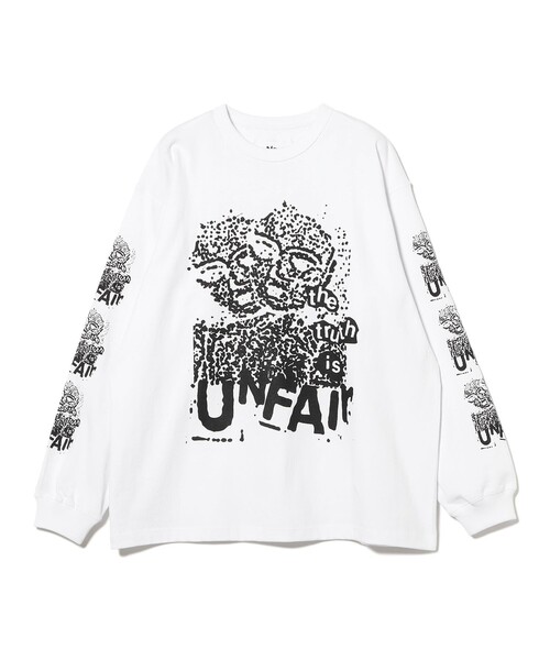 BEAMS T（ビームスT） tシャツ Life is Unfair / Long Sleeve T-Shirt 
