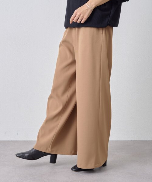 BEARDSLEY（ビアズリー） パンツ 裏起毛ウエストリブパンツ レディース