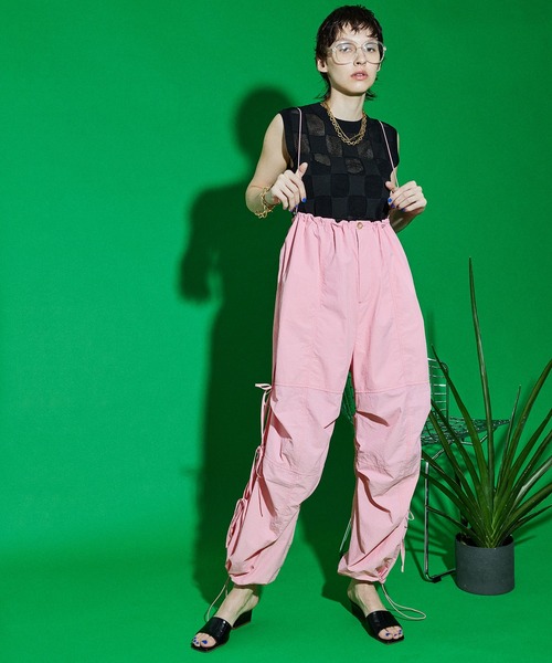 MAISON SPECIAL（メゾンスペシャル） イージーパンツ FREE ベージュ