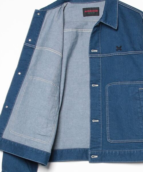 50s 60s マクレガー　McGREGOR デニムジャケット　Gジャン 50s 60s マクレガーMcGREGOR デニムジャケットGジャン