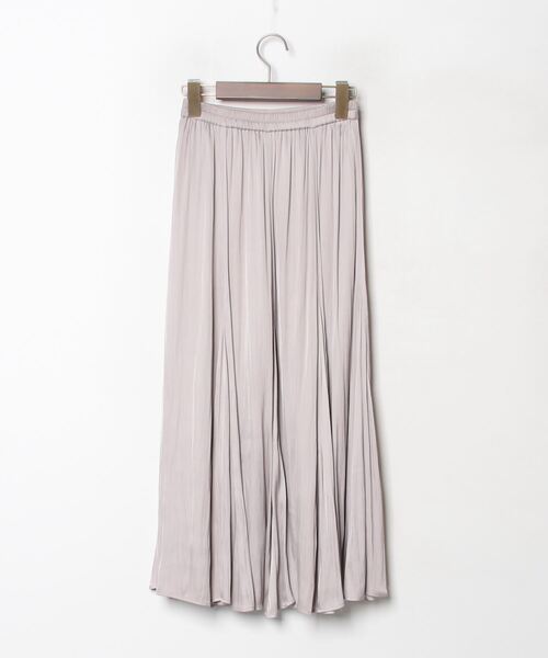 「PLST」 フレアスカート - ベージュ レディース_画像2