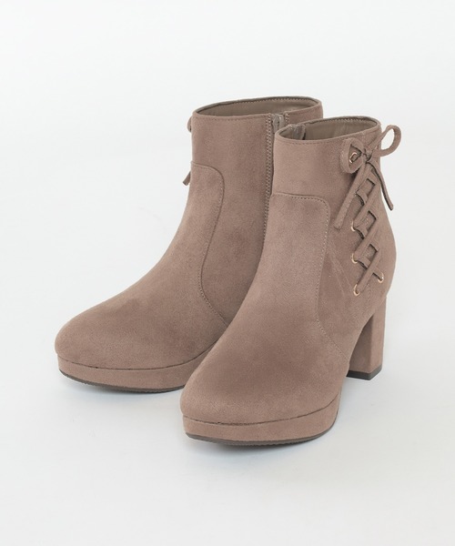 Honeys（ハニーズ） ブーツ サイドレースアップブーツ レディース