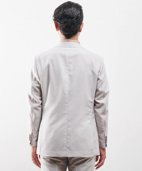 「MEN'S MELROSE」 テーラードジャケット 4 ライトグレー メンズ_画像4